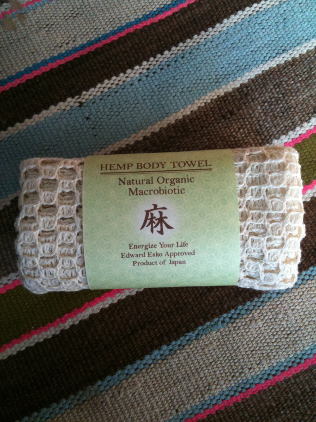 Kushi Institute Hemp Body Towel