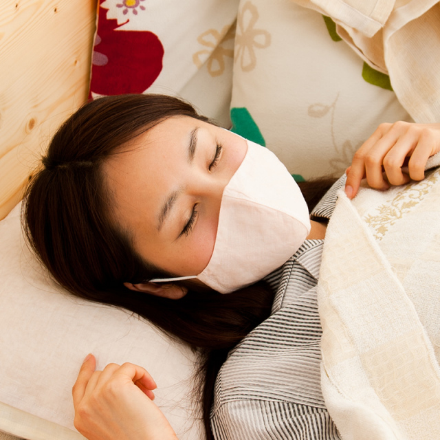 麻福ヘンプ安眠マスク（べんがら手染め）_6