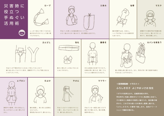 ヘンプ手ぬぐい生地